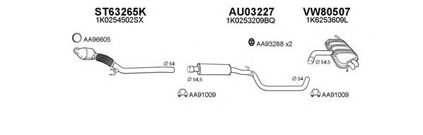 VENEPORTE 800294 Exhaust System